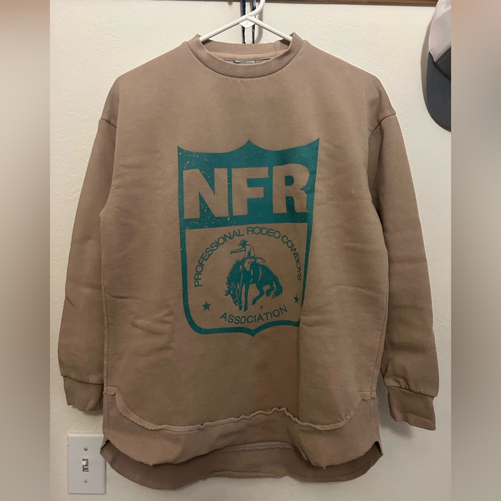 Brown National Final Rodeo Crewneck Sweatshirt